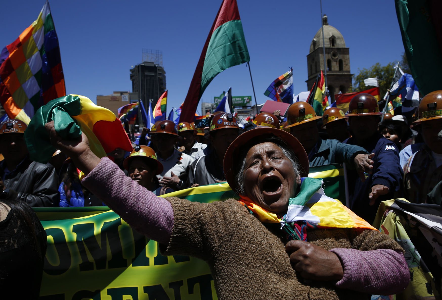 APTOPIX Bolivia Elections